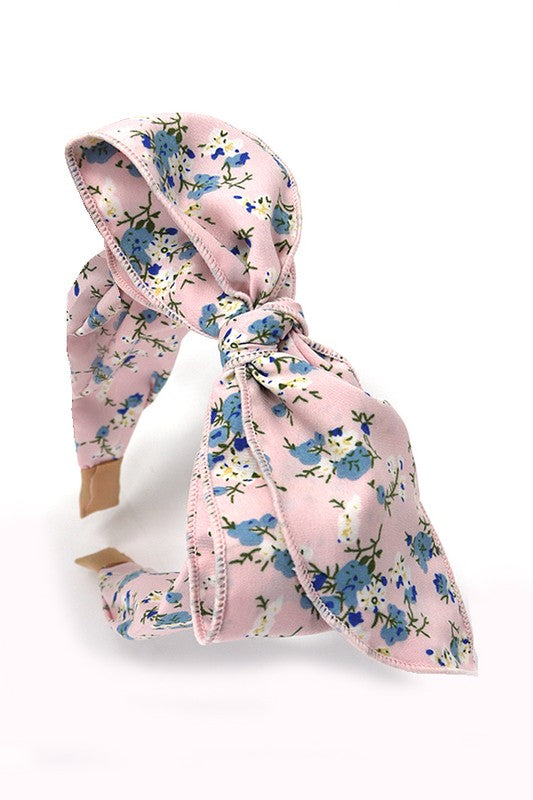 Floral Ribbon Headband