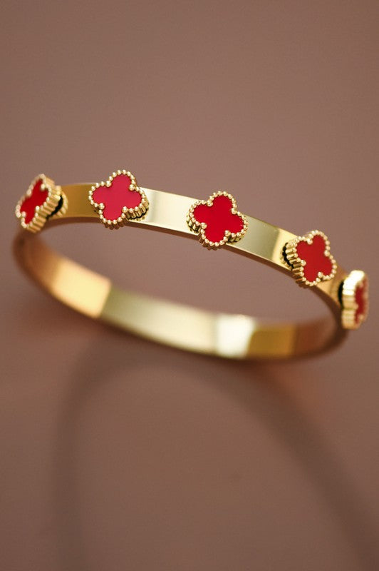 Red Clover Bangle