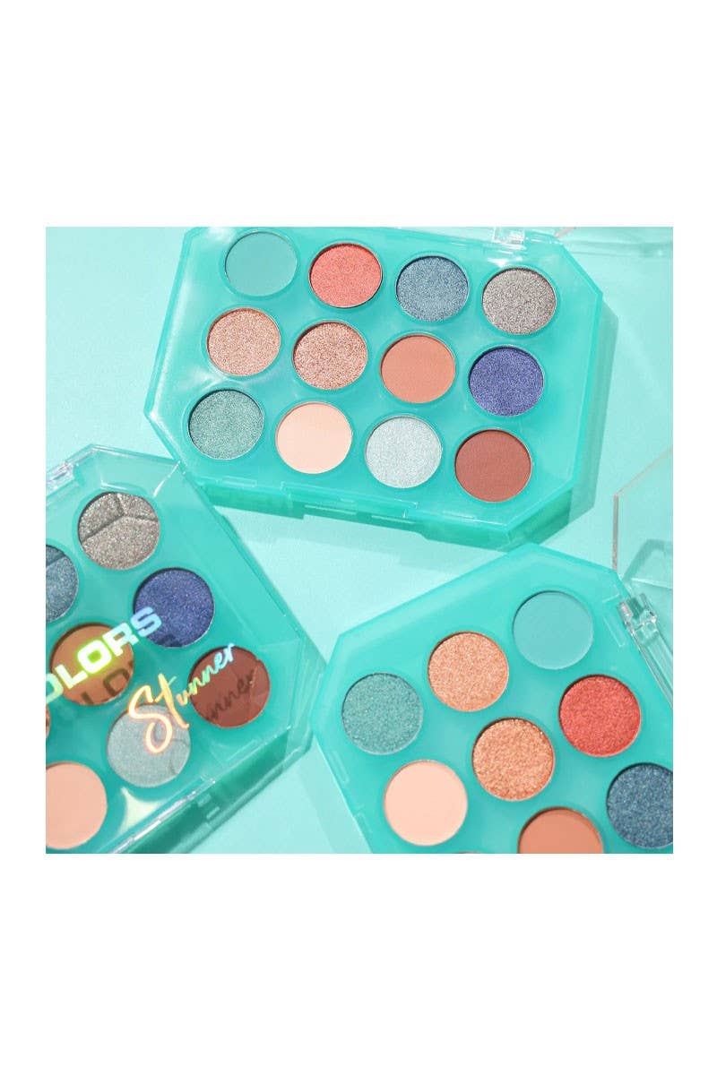 LA Colors Stunner 12 color Eyeshadow Palette