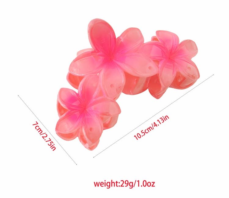 3 FLOWER HAIR CLIP