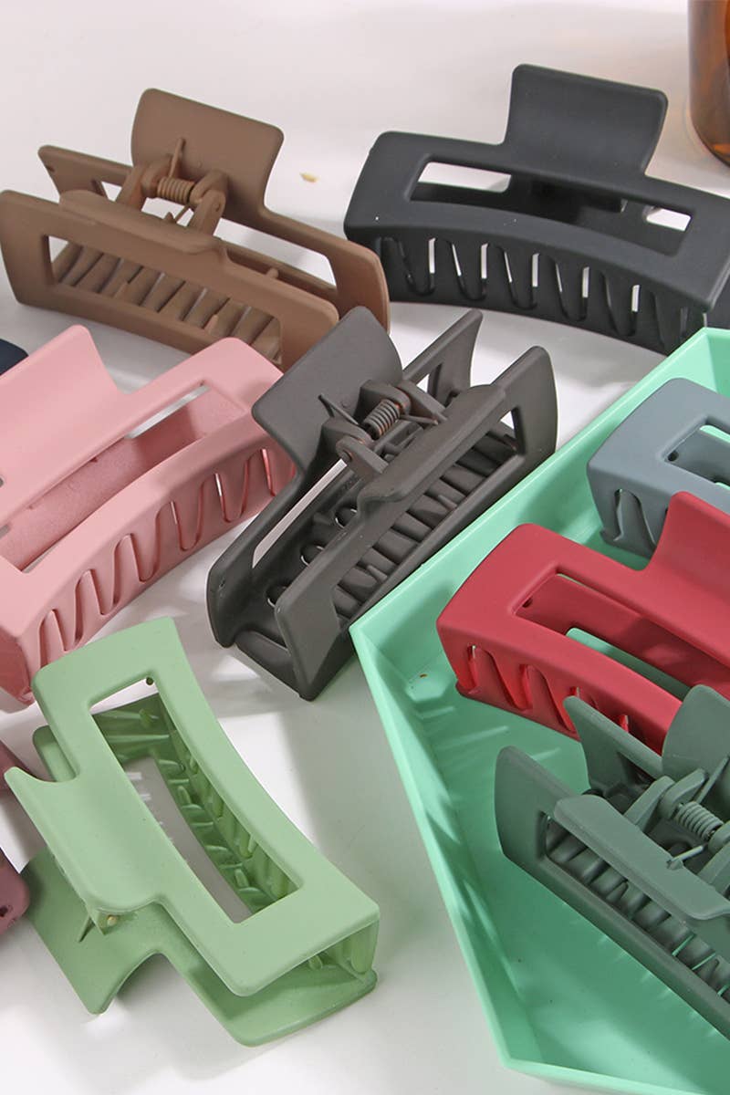 SQUARE HAIR CLAW CLIP