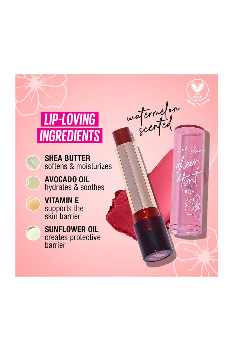 LA Girl Sheer Rose Tint Lip Balm