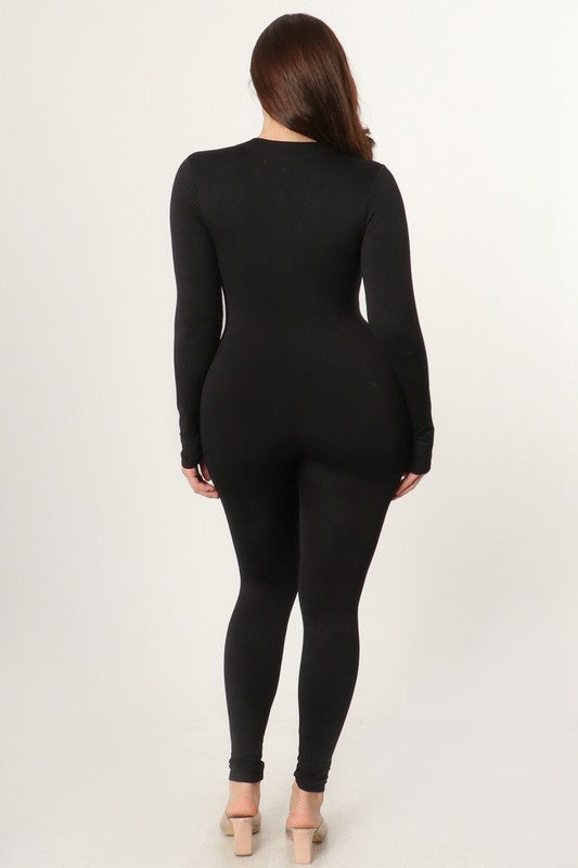 Long Sleeve Jumpsuit