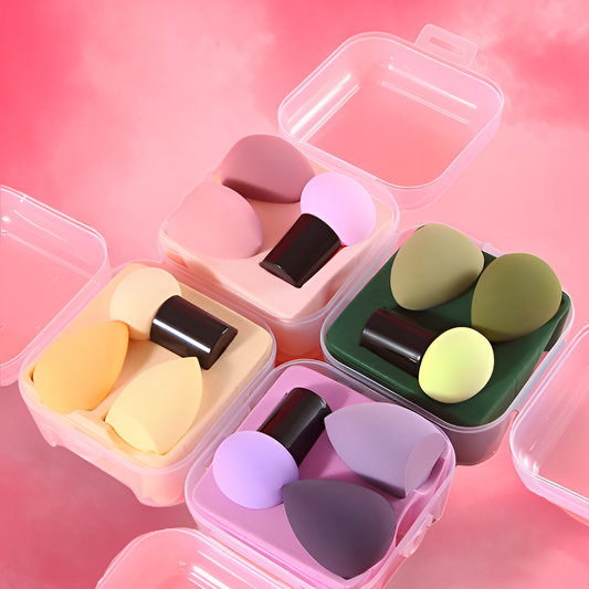 Soft Makeup Sponge Mushroom 3 Pcs