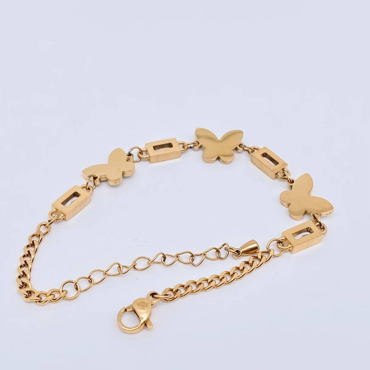 Butterfly Gold Plated Bracelet