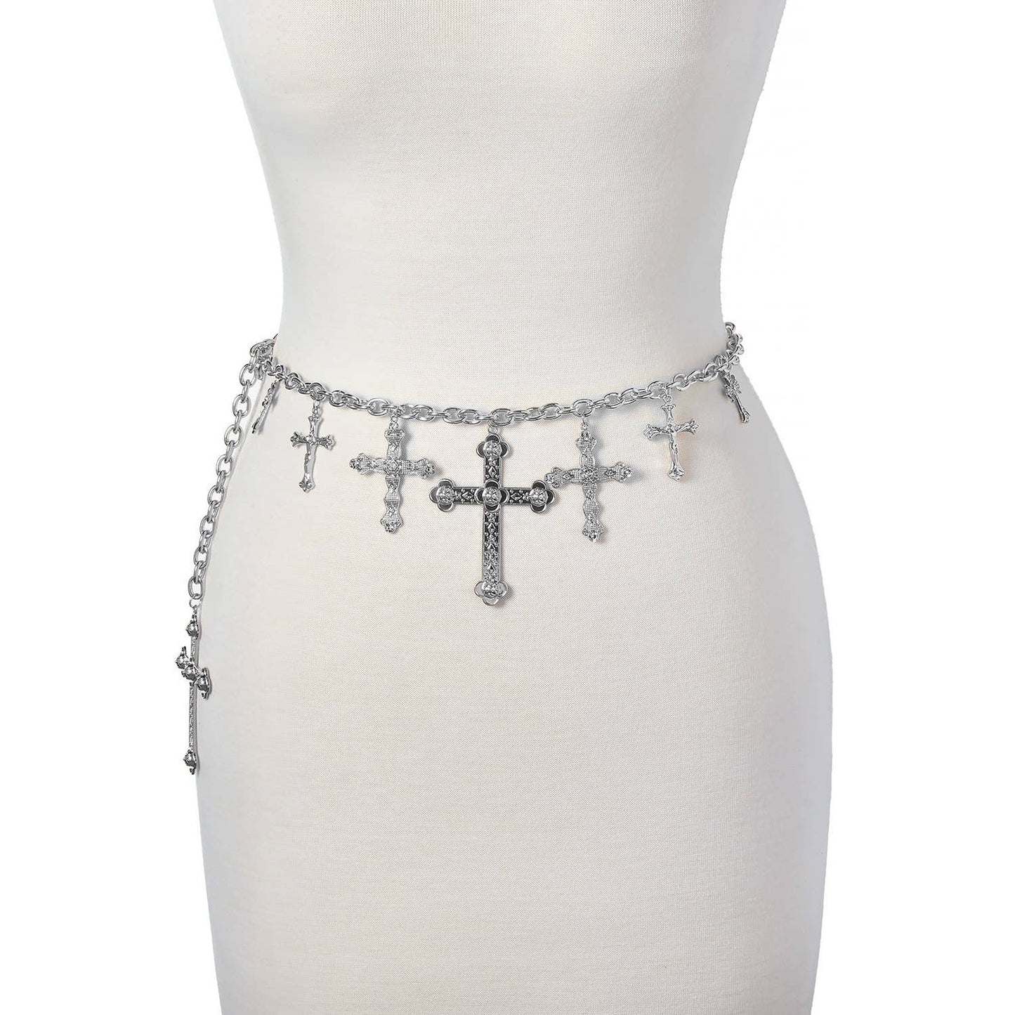 CROSS PANDENT CHAIN BELT