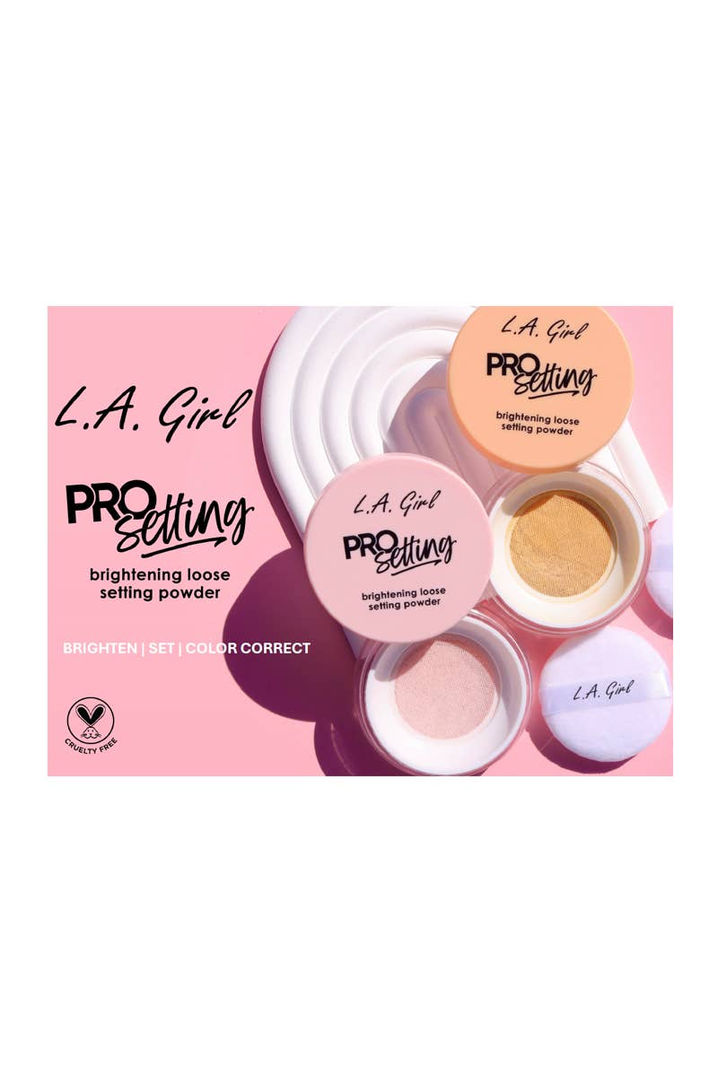 LA Girl Soft Pink Pro Brightening Loose Powder