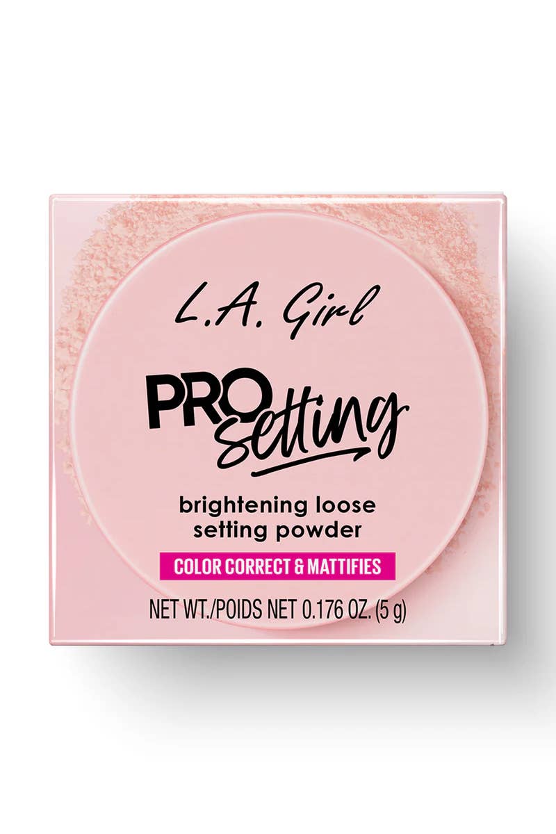 LA Girl Soft Pink Pro Brightening Loose Powder