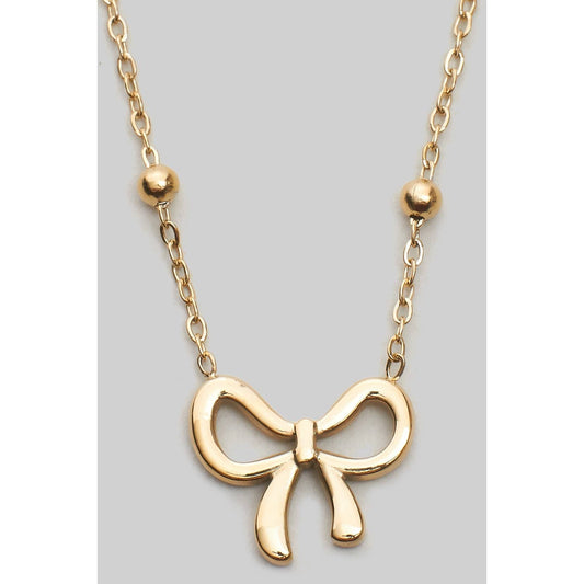 BOW NECKLACE