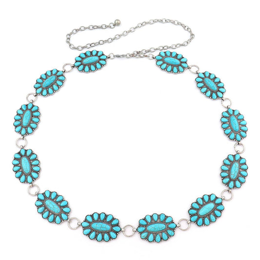 Turquoise Western Belt