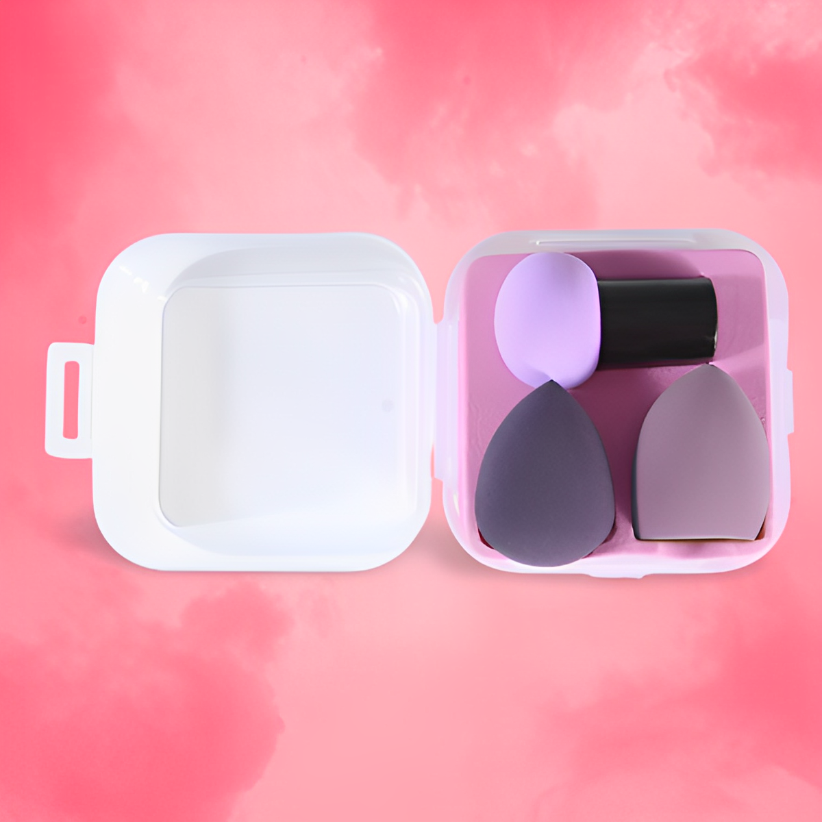 Soft Makeup Sponge Mushroom 3 Pcs