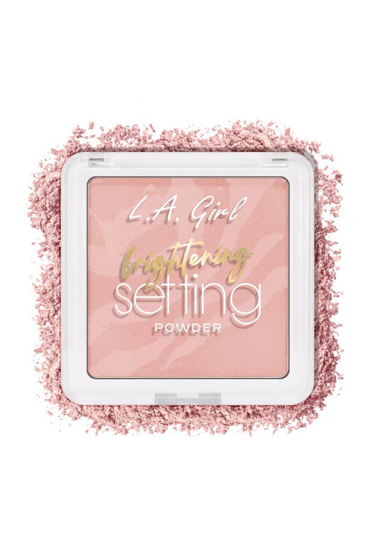 LA Girl  Pink Brightening Setting Powder